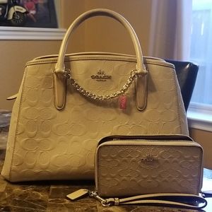 Coach Handbag & Coach Wallet